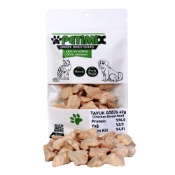 Freeze Dry Tavuk Göğüs 40g Kedi Ödül Maması